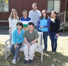 Students Around Bench