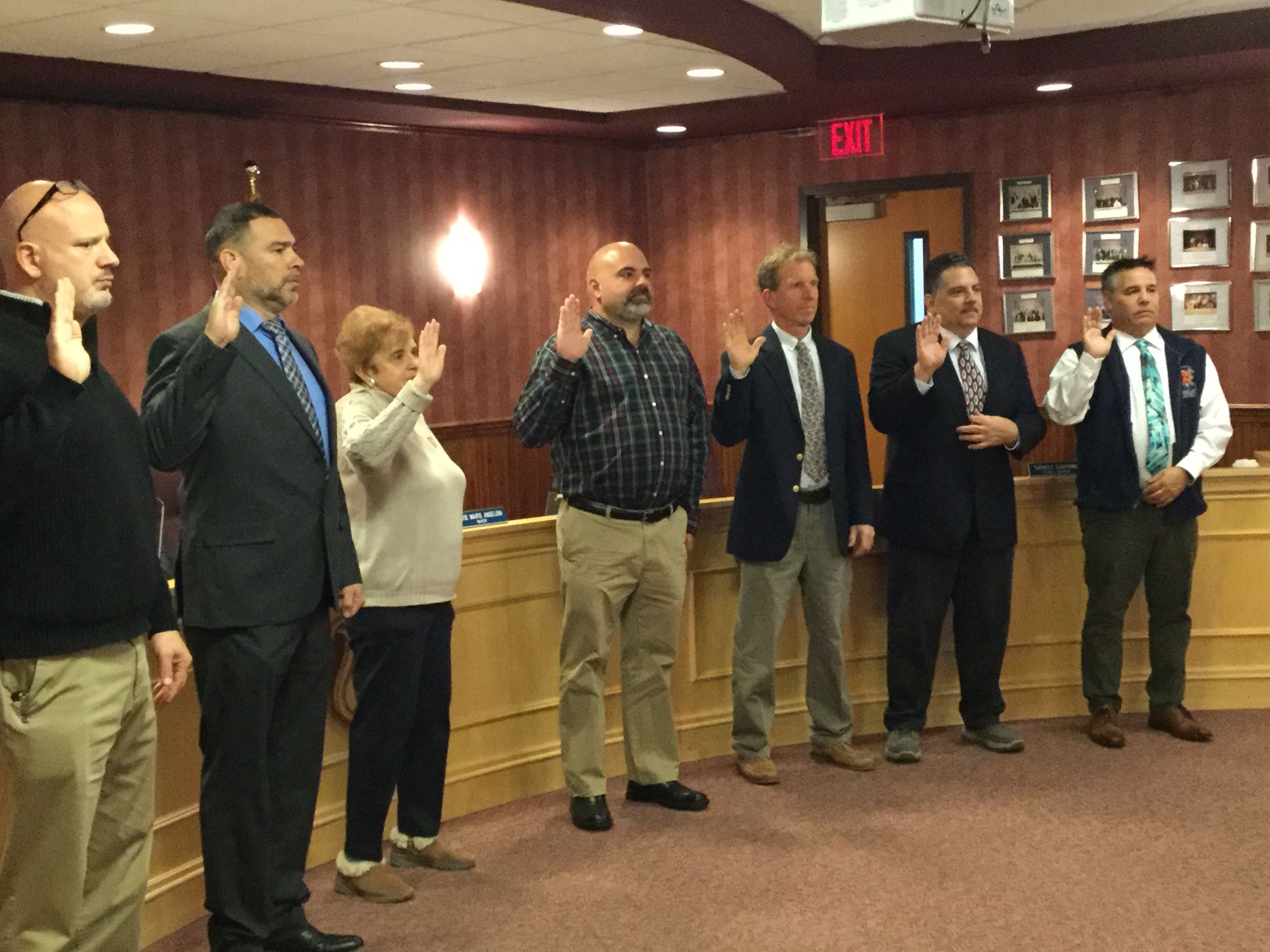 Town Council members